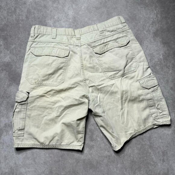 Beige Wrangler Cargo Shorts - Picture 4 of 4